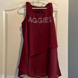 Cute Texas A&M sundress. NWT